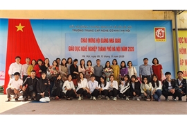 Giảng viên trường Cao đẳng Cộng đồng Hà Nội đạt được thành tích cao tại Hội giảng Nhà giáo Giáo dục Nghề nghiệp Thành phố Hà Nội năm 2020