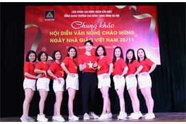 Hội diễn văn nghệ cán bộ viên chức chào mừng ngày Nhà giáo Việt Nam 20-11