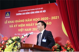 Lễ khai giảng năm học 2020 - 2021 và Chào mừng ngày Nhà giáo Việt Nam 20-11