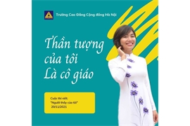 Thần tượng của tôi là Cô giáo - SV Nguyễn Thị Thái Lớp K15 - QTKD