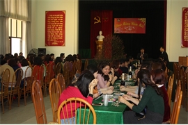 Tổ chức họp mặt chúc Tết đầu năm mới xuân Đinh Dậu 2017