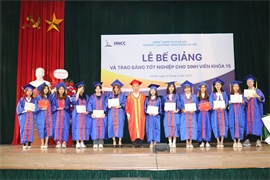 Trường Cao đẳng Cộng đồng Hà Nội long trọng tổ chức Lễ bế giảng và trao bằng tốt nghiệp cho sinh viên Khóa 15
