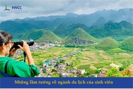  Những lầm tưởng về ngành du lịch của sinh viên 