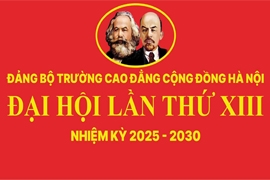 ĐẠI HỘI LẦN THỨ XIII, NHIỆM KỲ 2025 – 2030 ĐẢNG BỘ TRƯỜNG CAO ĐẲNG CỘNG ĐỒNG HÀ NỘI