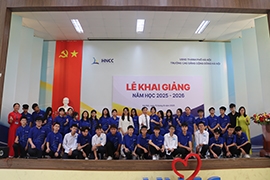 Lễ khai giảng năm học 2025- 2026 Trường Cao Đẳng cộng đồng Hà Nội tổ chức 