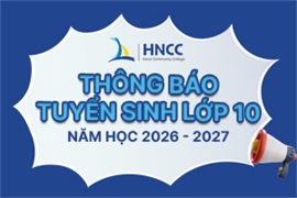 Thông báo tuyển sinh THPT lớp 10 năm 2026