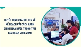 Kế hoạch CCHC nhà nước giai đoạn 2026-2030