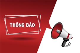 TB số 115 ngày 9.7.2026 về lựa chọn tổ chức thẩm định giá thanh lý xe ô tô