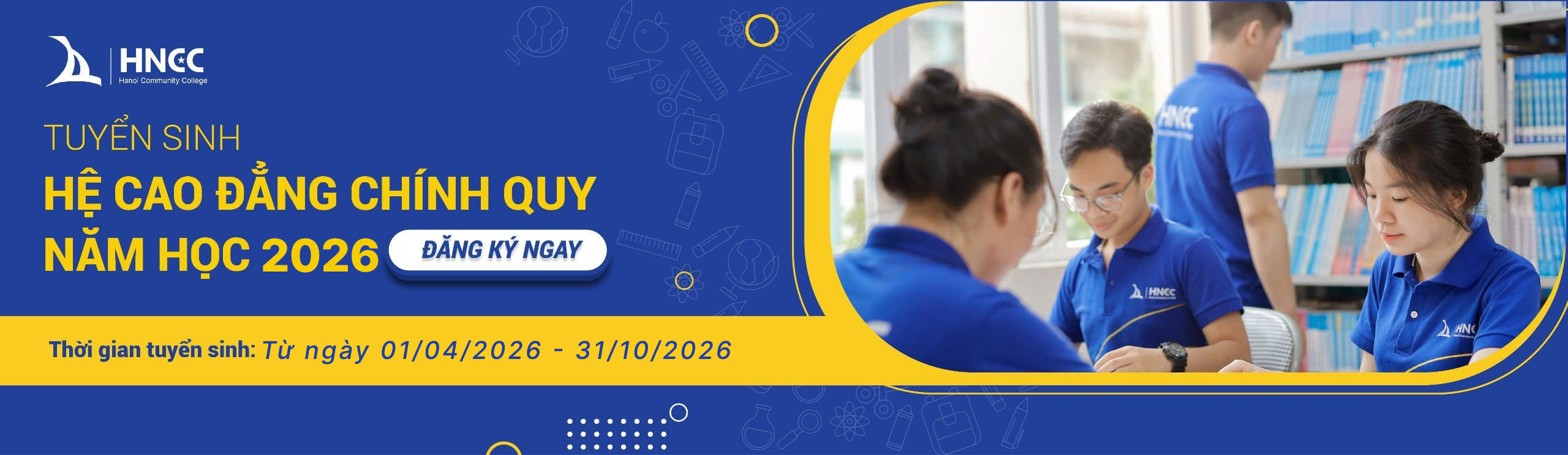 Thông báo tuyển sinh hệ lớp 10 trung cấp