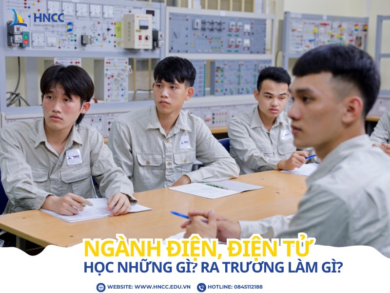 Ngành kỹ thuật điện điện tử học những gì?